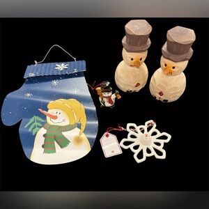 🔥5-pc Snowman Bundle